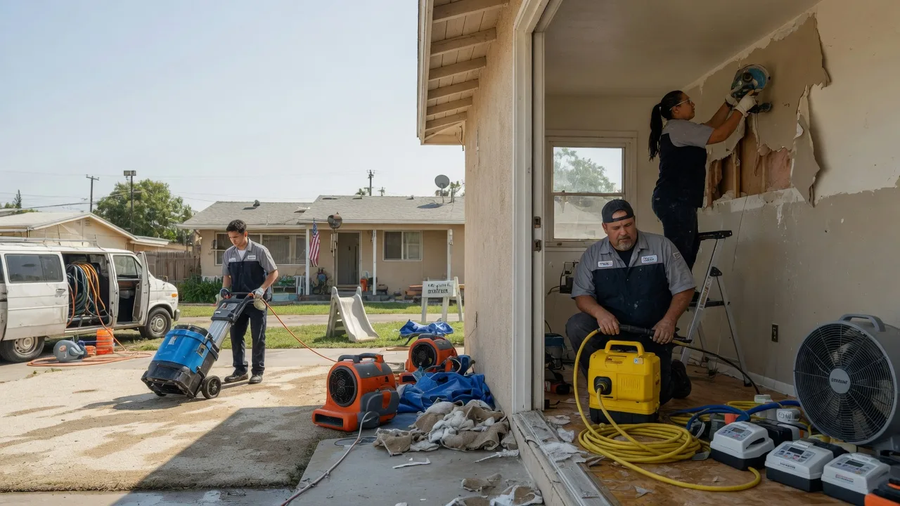 Water Damage Restoration in Grapeville, PA near me